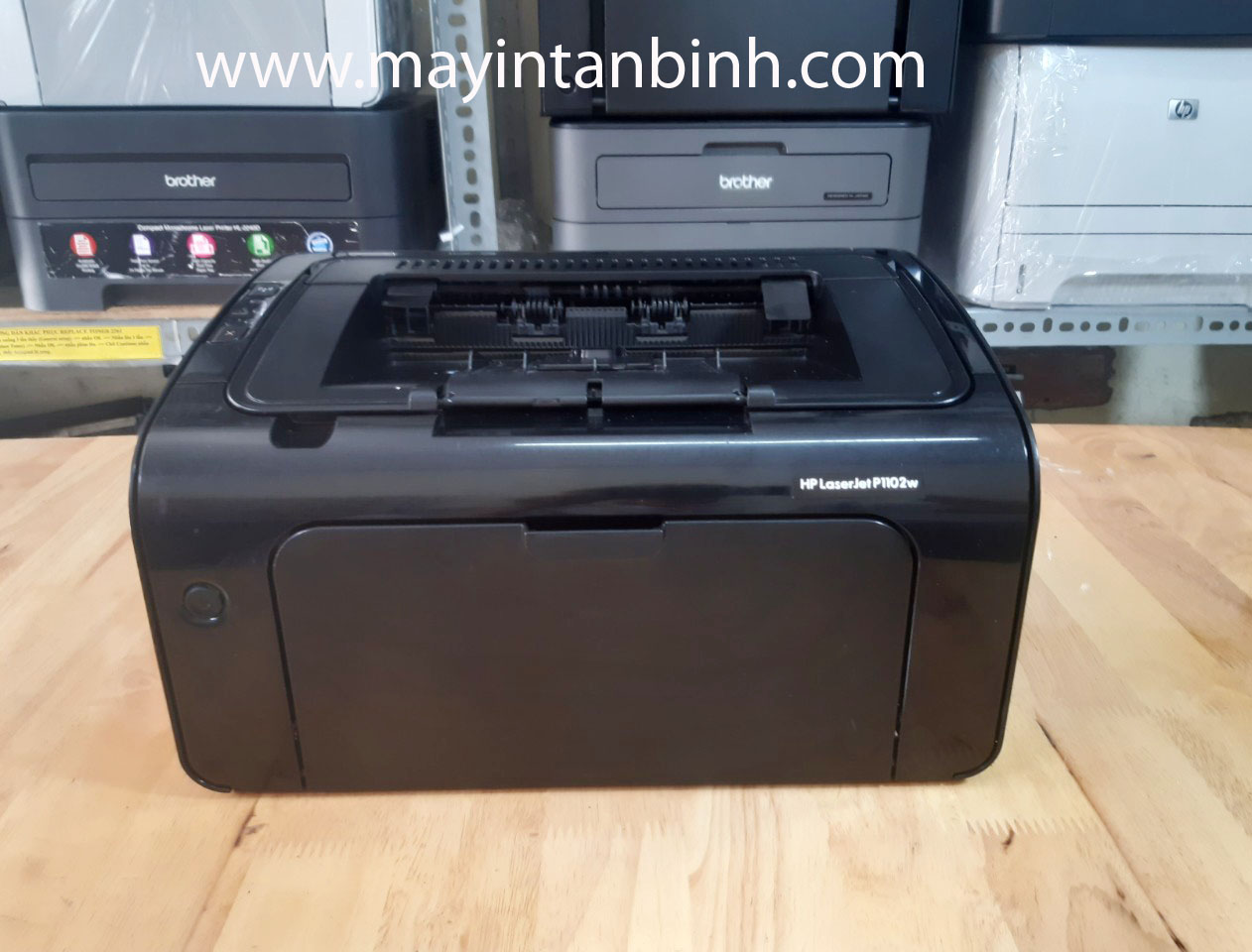 Bán máy in A4 cũ giá rẻ : Máy in Laser đen trắng HP 1102w cũ