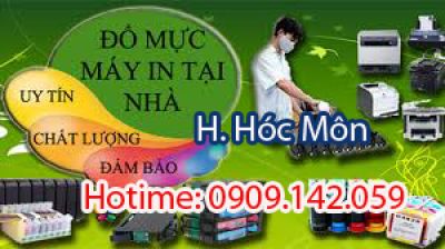 Đổ mực in tận nơi H Hóc Môn